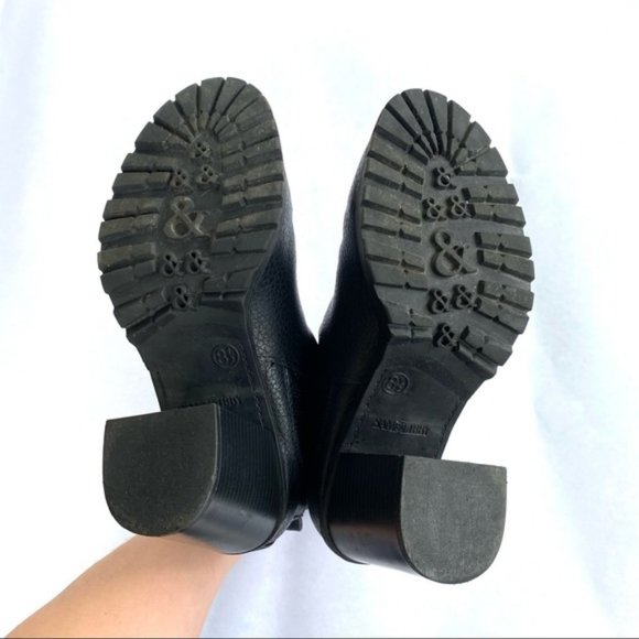 Sam & Libby Chelsea Black Chunky Platform Boots - Picture 6 of 9